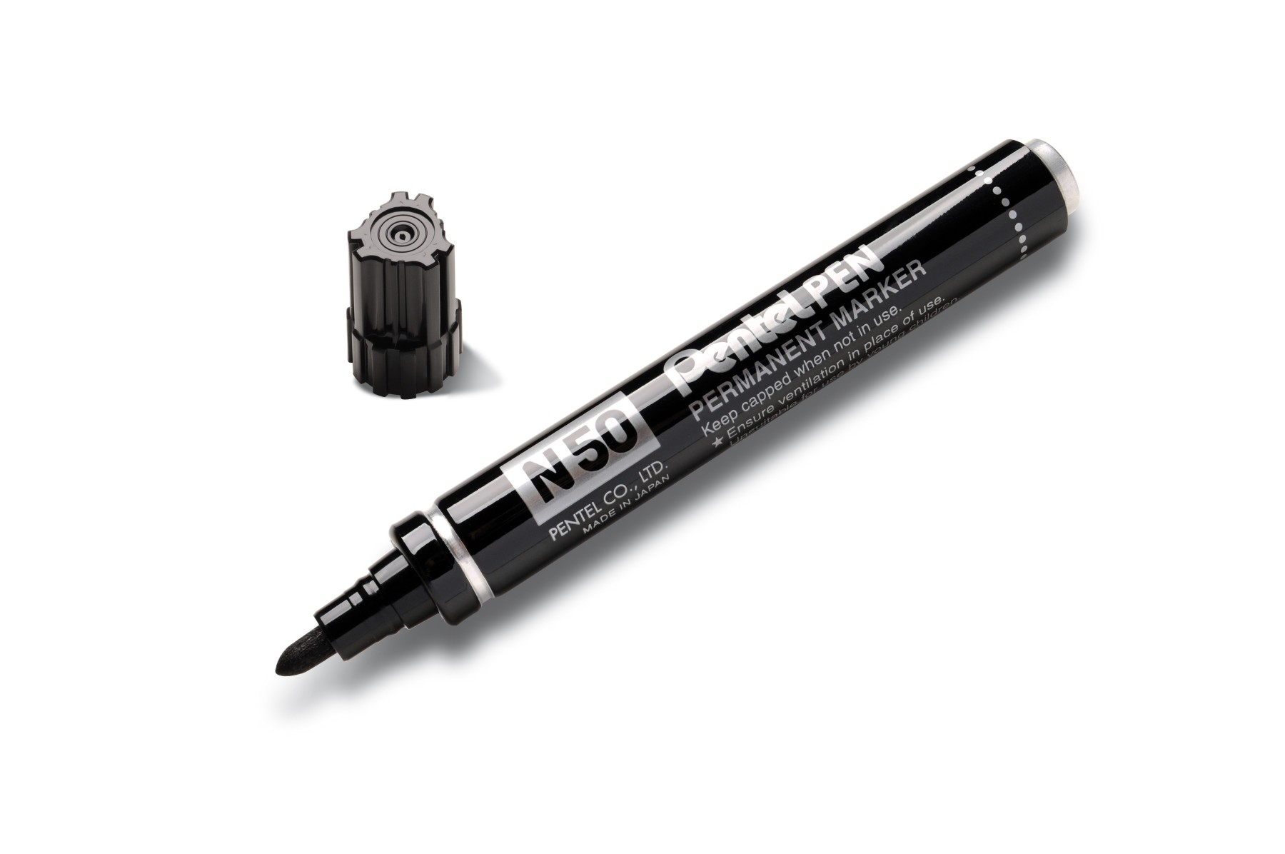 GIANT MARKER BULLET POINT BLACK PACK OF 12